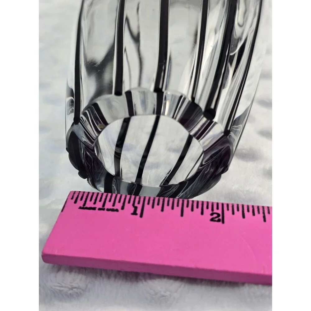 Crate&Barrel black crystal